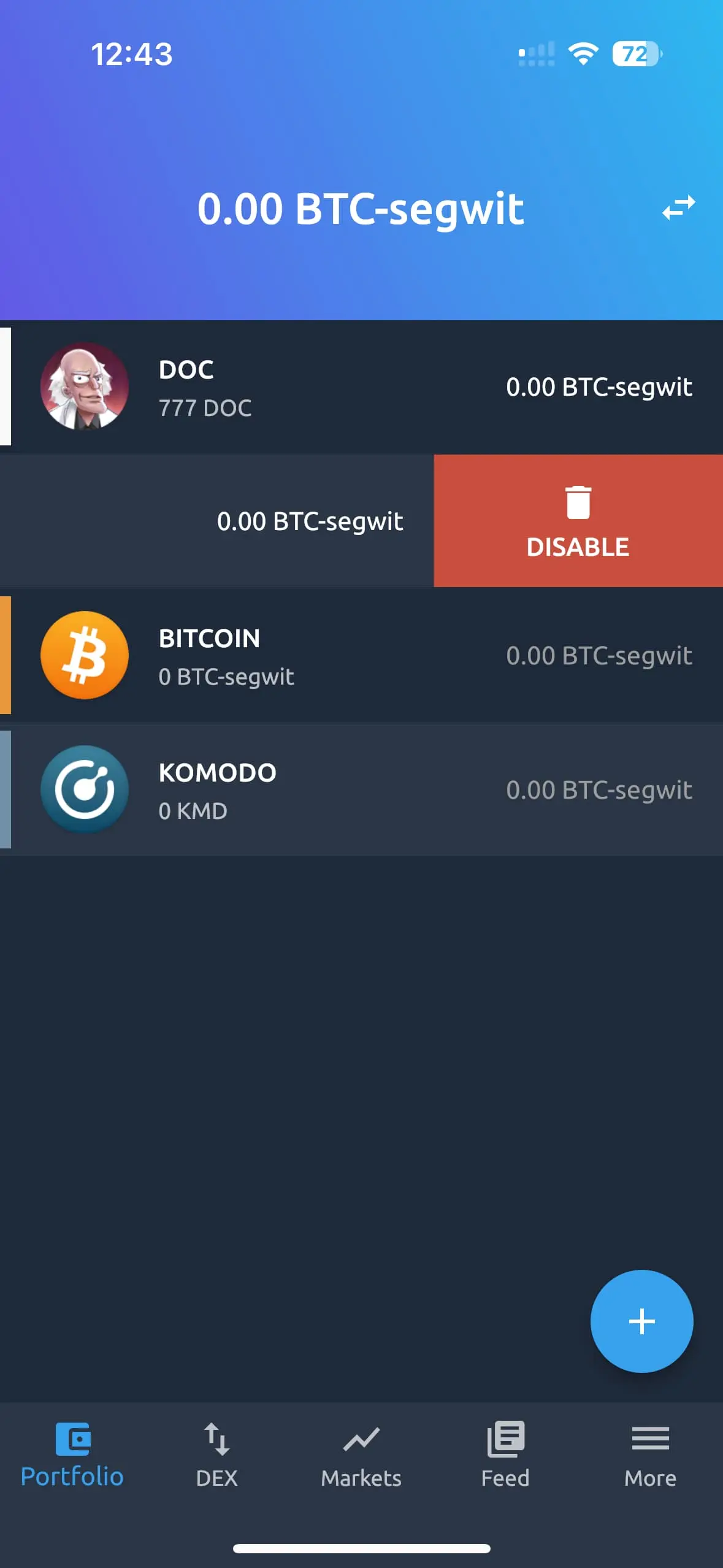  How to Deactivate Coins Using Komodo Wallet Mobile